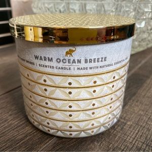 Bath and Body Works Warm Ocean Breeze 3 Wick Candle